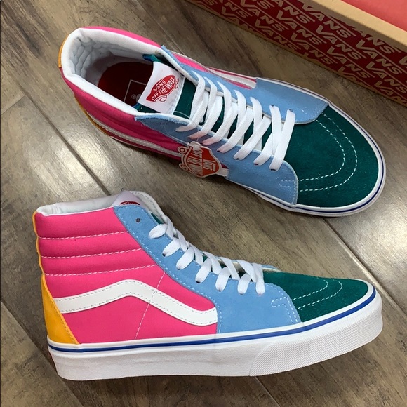 VERY SK-8-HI Suede/Canvas Multi/Brig men’s - Picture 10 of 16